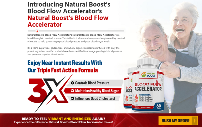 Blood Flow Accelerator: Control Blood Related Problems 2021!