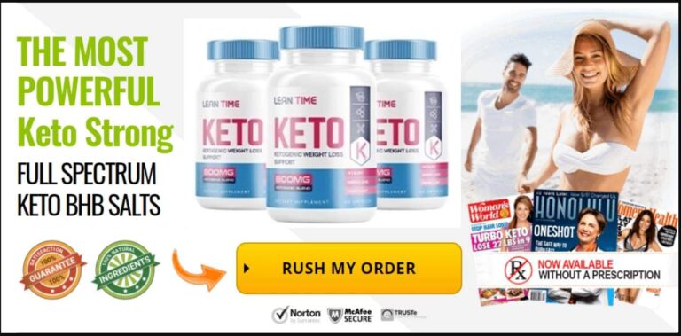 Lean Time Keto: Reduce Extra Weight & Burn Belly Fat Faster!