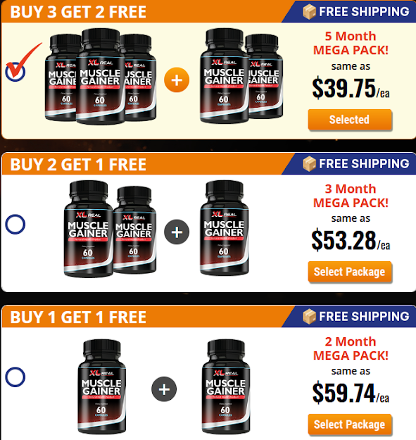 XL Real Muscle Gainer Buy